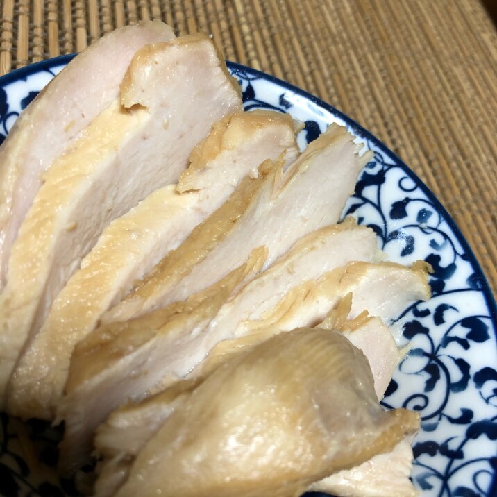 梅醤油でよき塩梅♪サラダチキン